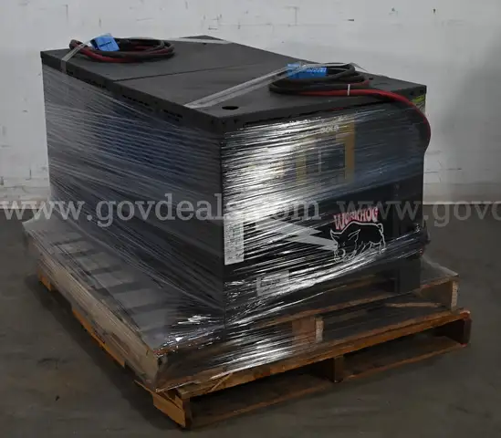 Lot of (2) Forklift Battery Chargers