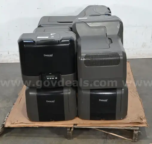 Lot of (3) CE870 Financial Card Instant Issuance Printer