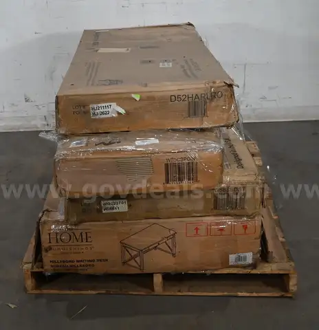 Lot of Furniture in Factory Packaging
