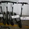 Lot of (9) Neon Pros ES30 Electric Scooters (display models)