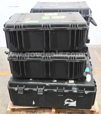 Lot of (5) Pelican Hard Cases