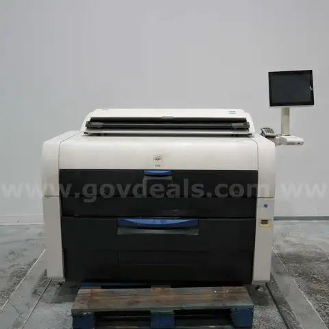 KIP 7770 Wide Format Digital Printer with Kip 720 Digital Image Scanner