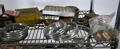 Lot of MISC Machinery Parts (Pulley, Gear, Hoist Ring)