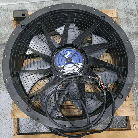 Ziehl-Abegg Wall Mounted Axial Fan ZN080-ZIQ.GL.V7P3