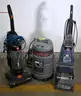 Lot of (3) Commercial Vacuum Cleaners/Floor Finishing Machines  (Hoover/Pullman-Holt)