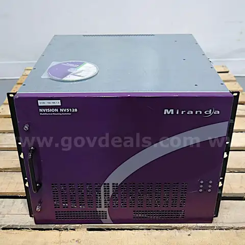 Miranda NVision NV5128 Multiformat Routing Switcher