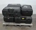 Lot of (6) Interspiro Spiromatic S4 SCBA In Case W/ Operating Instructions