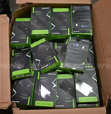 Lot of (67) GearPower 16,000mAh Capacity Mobile Power Station