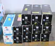 Lot of Various NEW HP Printer Toner and Fuser Units w/ (1) Konica Minolta Toner