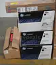 Lot of Various NEW HP Printer Toner and Fuser Units w/ (1) Konica Minolta Toner