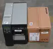Lot of (1) Zebra Z4M Plus and (1) NEW Bixolon  XD5-40D Direct Thermal Transfer Label Printers