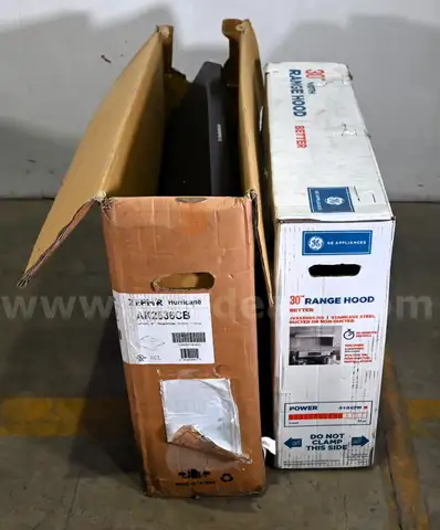 Lot of (2) Range Hood (Ge and Zephyr)