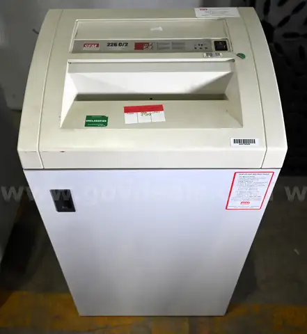 SEM 226 C/2 High Security German Industrial Commercial Paper Shredder