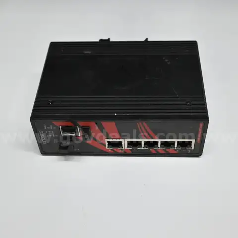 ANRAIRA 6-Port Industrial Gigabit PoE+ Light Layer 3 Managed Ethernet Switch