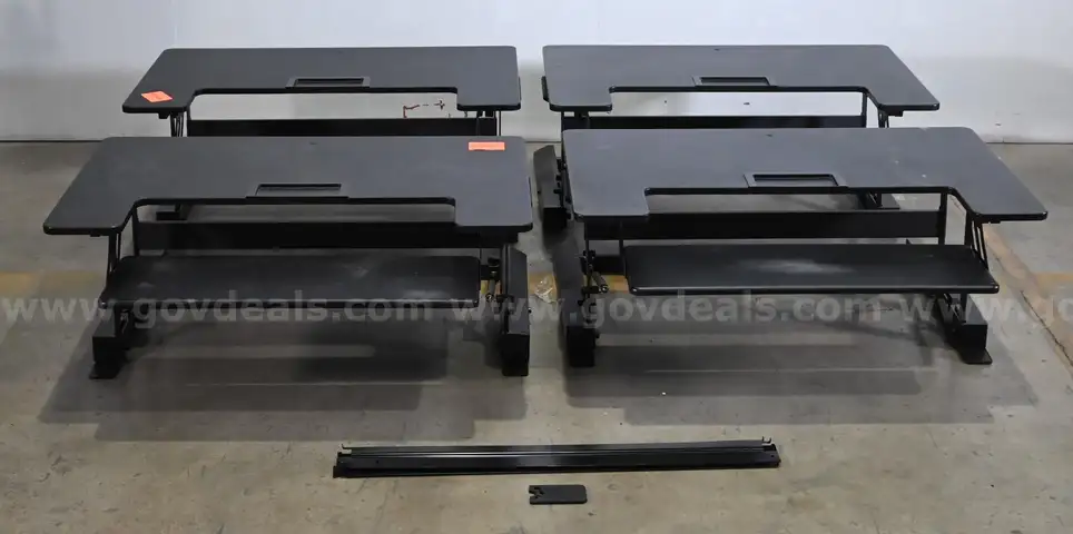 Lot of (4) V Series Vivo Standing Desk Converter