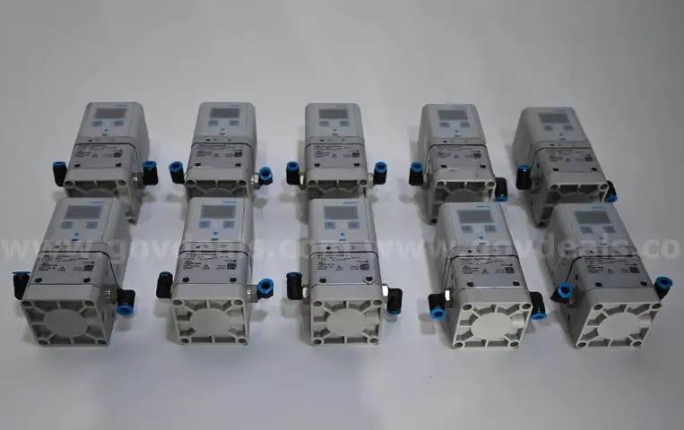 Lot of (10) Festo R-REM-FTO-KC-2018-1020 W/  VPPE-3-1-1/8-10-010-E1