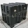 Lot of (2) Pelican Hardigg Single Lid Cases Extra Large with Pallet Feet 45L x 32W x 32H