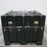 Lot of (2) Pelican Hardigg Single Lid Cases Extra Large with Pallet Feet 45L x 32W x 32H