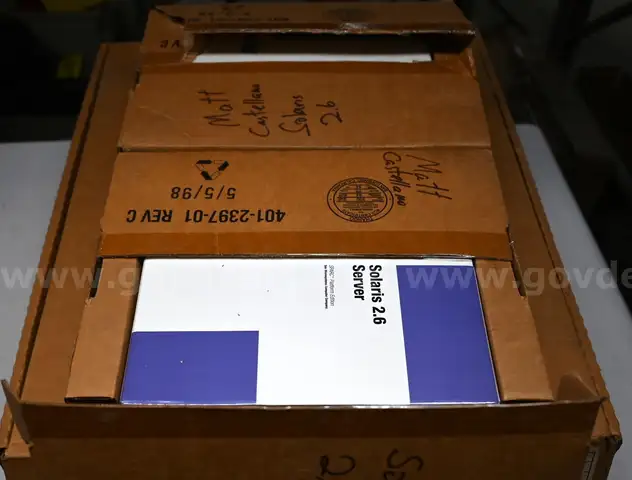 NEW Lot of (2) Solaris 2.6 Server Software