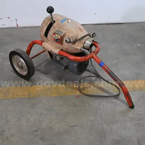 Rigid Kohllmann  K-1500 Sectional Drain Cleaning Machine