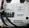 Lot of (7) AES Corporation 726-24AC/10A Video Power Supply