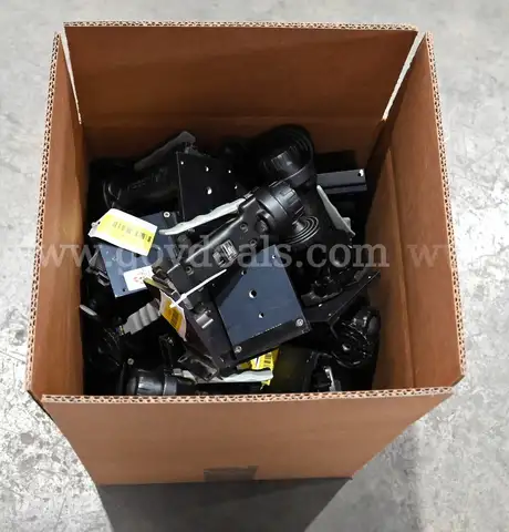 Lot of (13) Manfrotto 3265 Grip Action Ball Tripod Head w/ Quick Release Plate and 11 Manfrotto 222 Joystick Tripod Head