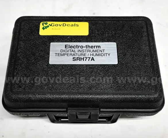 Electrotherm Temperature and Humidity Meter
