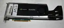 Lot of (3) Nvidia Quadro 6000 Graphics/Video Card/6GB GDDR5/ DVI-I/ 2 x DP