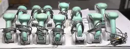 Lot of (13) Datalogic Gryphon 2D Scanner w/ Charging Base