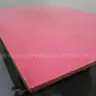 Lot of (25) 1x48x96-inches Red Borated Polyethylene Sheet Radiation Shielding