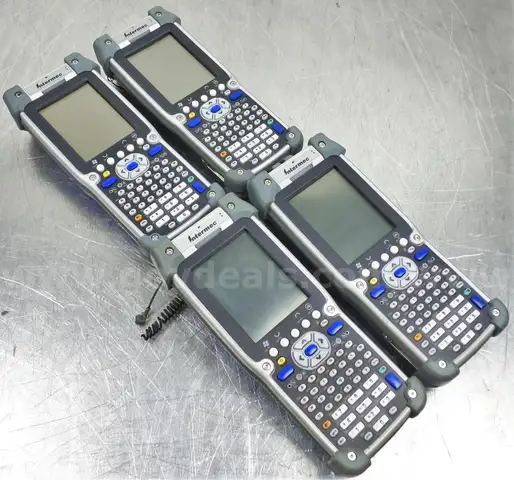 Lot of 4 Intermec CK61NI Mobile Computer Barcode Scanners