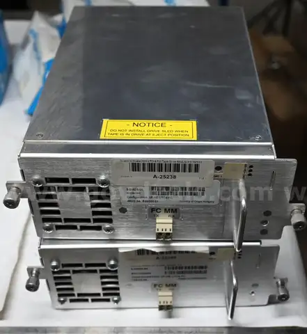 Lot of (2) Quantum Scalar i500 LTO-4 FC Tape Drive Module