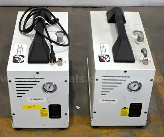 Lot of (2) Werther International  Oilless Air Compressor 7 bar/102 psi