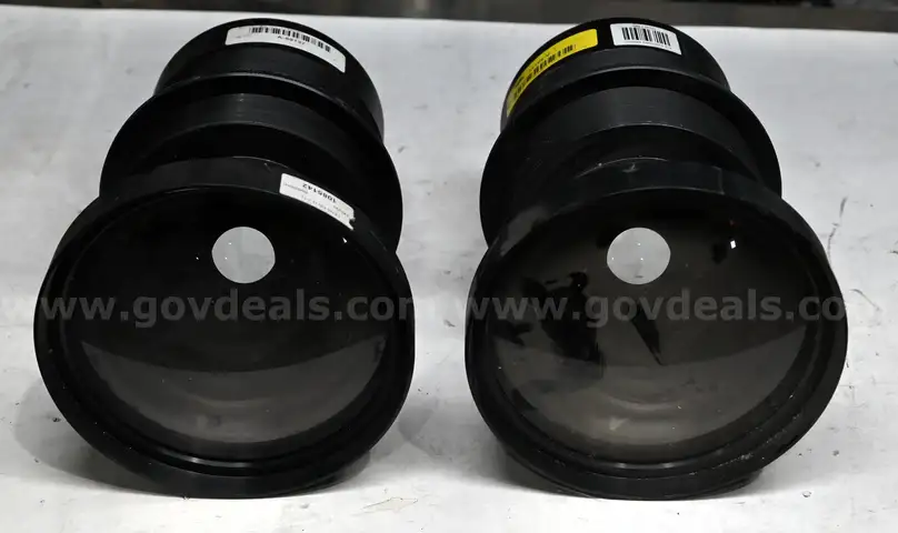 Lot of (2) Barco HD Projector Lens 1.2 1