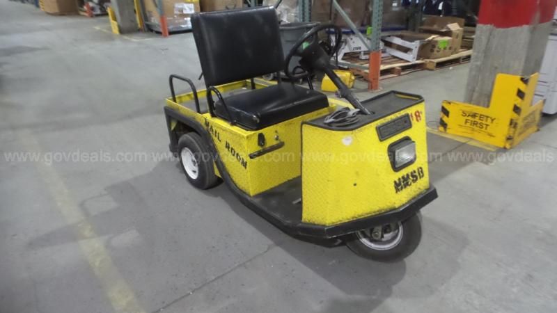 Textron EZ-GO Industrial XT-835 3-Wheel Service Vehicle, 24V