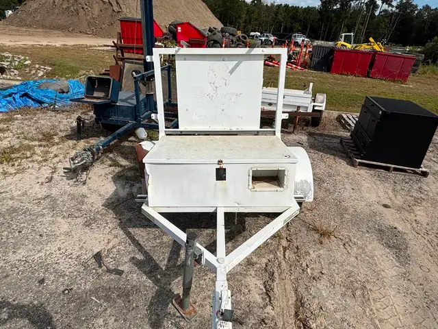 2016 White Speed Trailer