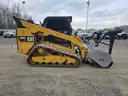 2017 Caterpillar 299D2XHP Compact Track Loader with FAE Mulching Head