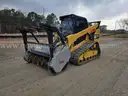 2017 Caterpillar 299D2XHP Compact Track Loader with FAE Mulching Head