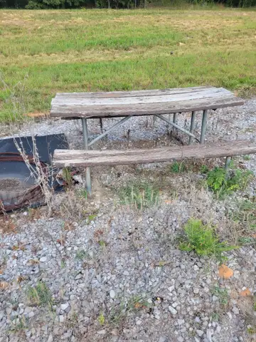 Wooden Picnic Tables