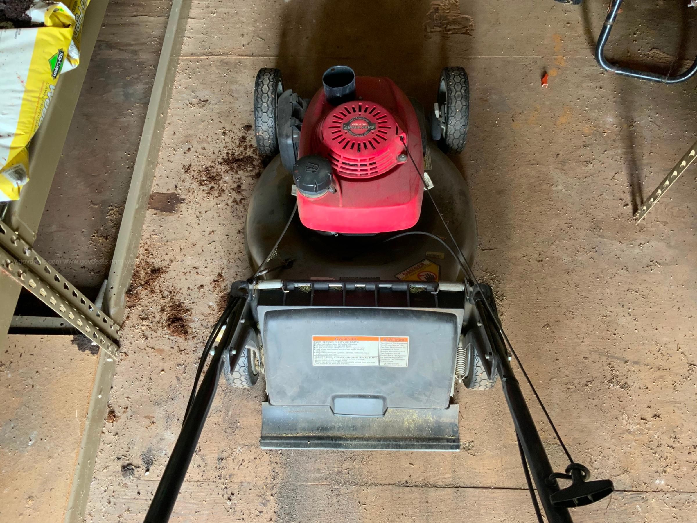 Honda lawn discount mower side discharge