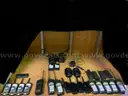 LOT OF 12  MOTOROLA  HAND HELD  RADIOS AND  4 MIDLAND HAND HELD RADIOS