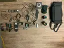 LOT OF VARIOUS PIECES OF CAMERA EQUIPMENT