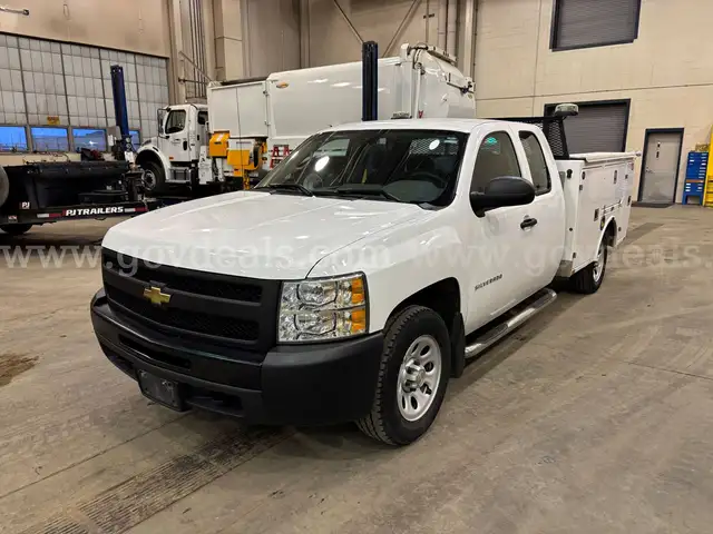 2011 Chevrolet Silverado 1500 Service Work Truck Ext. Cab 4WD