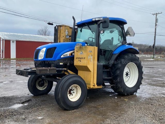 2005 New Holland TS115A TWD Tractor | AllSurplus