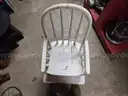Antique kids chair
