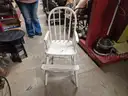 Antique kids chair