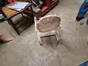 Antique kids chair