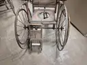 3 Early (antique) wheelchairs