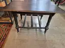 Antique wood table
