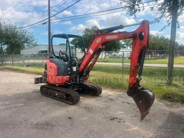 2017 Kubota KX033-4 Compact Excavator
